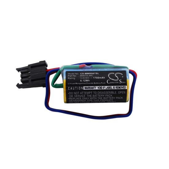 Cameron Sino CS-MMR967SL 3.6V 1700mAh Li-SOCl2 litijumska baterija za Mitsubishi A1FXCPU B9670-MC PLC