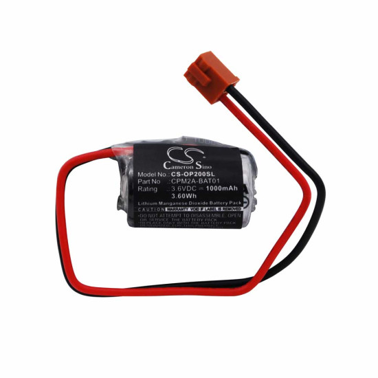 Cameron Sino CS-OP200SL 3.6V 1000mAh Li-SOCl2 litijumska baterija za Omron CQM1H CPM2A-BAT01 PLC