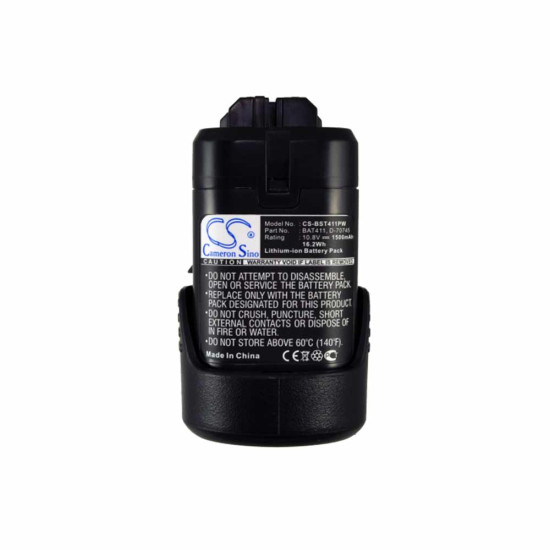 Cameron Sino CS-BST411PW 10.8V 1500mAh Li-ion punjiva baterija BAT414 za BOSCH PS40