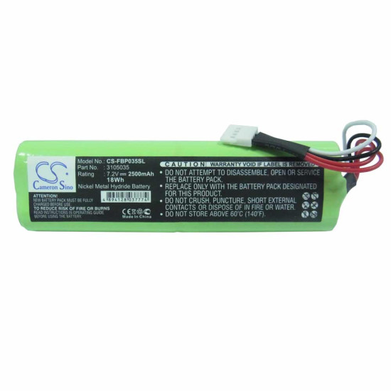 Cameron Sino CS-FBP035SL 7.2V 2500mAh Ni-MH punjiva baterija za termalnu kameru Fluke Ti20 3105035