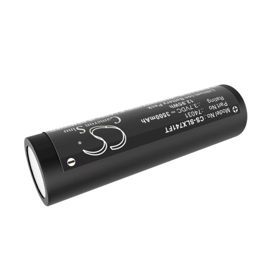 Cameron Sino CS-SLX741FT 3.7V 3500mAh Li-ion punjiva baterije za baterijske lampe Streamlight Strion, Junior Luxeon, ProTac HL USB