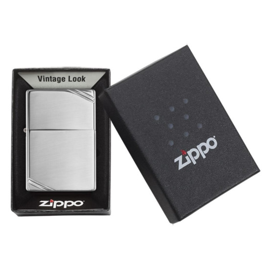 Zippo 260 High Polish Chrome Vintage with Slashes upaljač