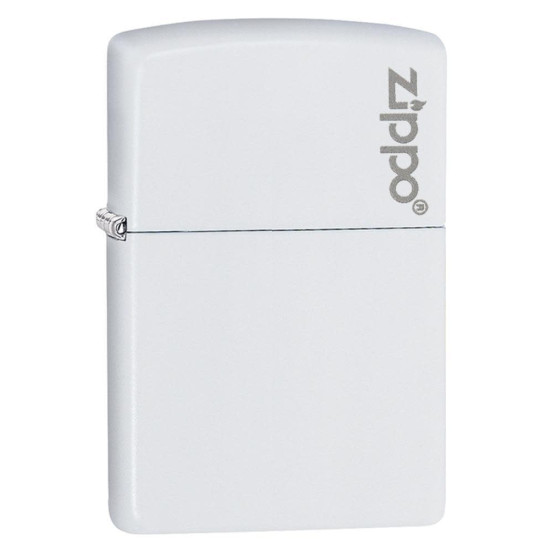 Zippo 214ZL Classic White Matte Zippo Logo upaljač