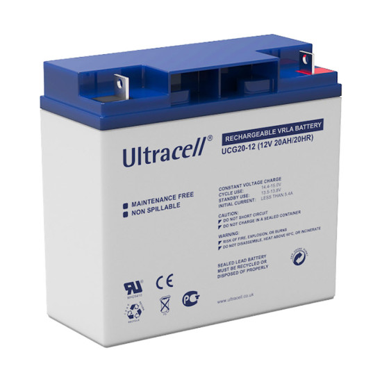 Ultracell UCG20-12 12V 20Ah VRLA stacionarni akumulator