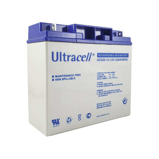 Ultracell UCG22-12 12V 22Ah VRLA stacionarni akumulator
