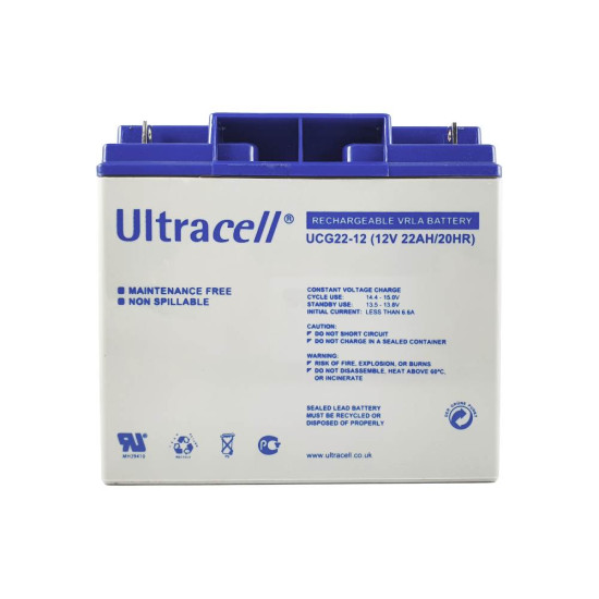 Ultracell UCG22-12 12V 22Ah VRLA stacionarni akumulator