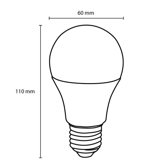 Prosto LS-A60-W-E27/10-CCT LED sijalica sa promenljivom bojom svetla