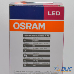 Osram VALUE CL A FR 75 non-dim E27 10W/840 LED sijalica