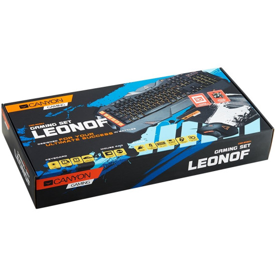 Canyon CND-SGS01-US 3in1 Gaming set tastatura+miš+podloga