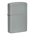 Zippo 49452ZL Classic Flat Grey Zippo Logo upaljač