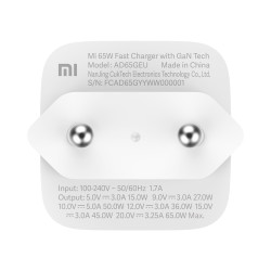 Xiaomi AD65GEU Mi 65W Fast Charger with GaN Tech