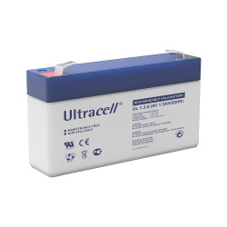Ultracell UL1.3-6 6V 1.3Ah VRLA stacionarni akumulator