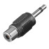 Adapter AC12 3.5mm mono utikač-činč utičnica
