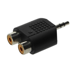 Adapter AC17 2xčinč uticnica - 3,5mm st.utikač