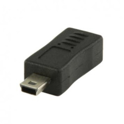 Adapter VLCP60907B USB 2.0 mini 5pin utik.-USB Micro B utik.