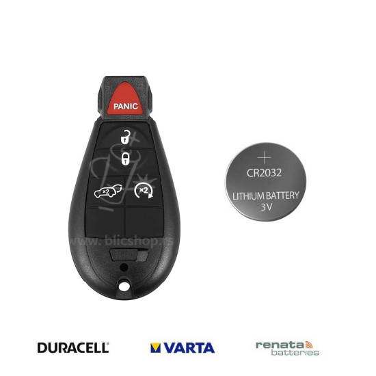 Baterija za auto ključ Jeep Cherokee 2008-2013