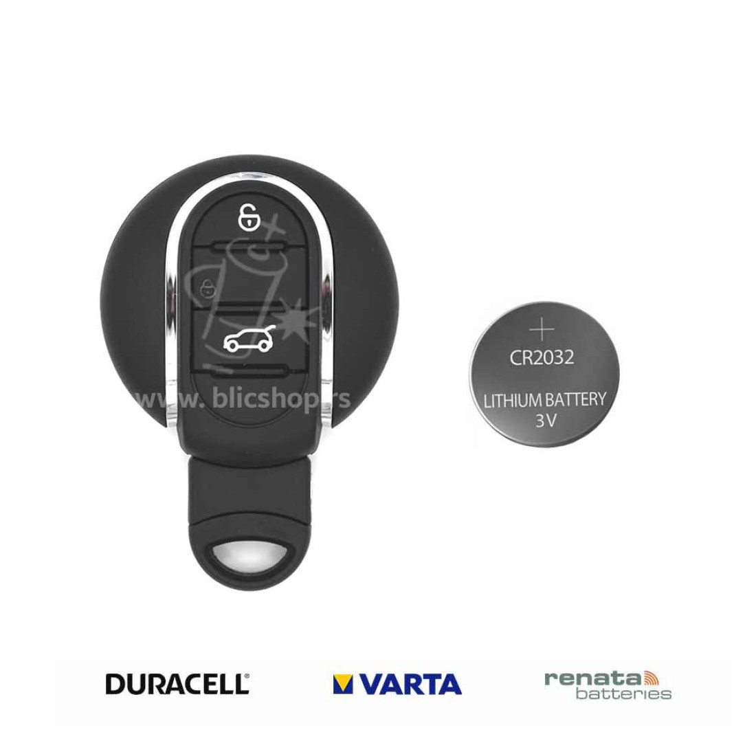 Mini One Battery Baterija za auto ključ Mini one 2015-2024 | Dugotrajna