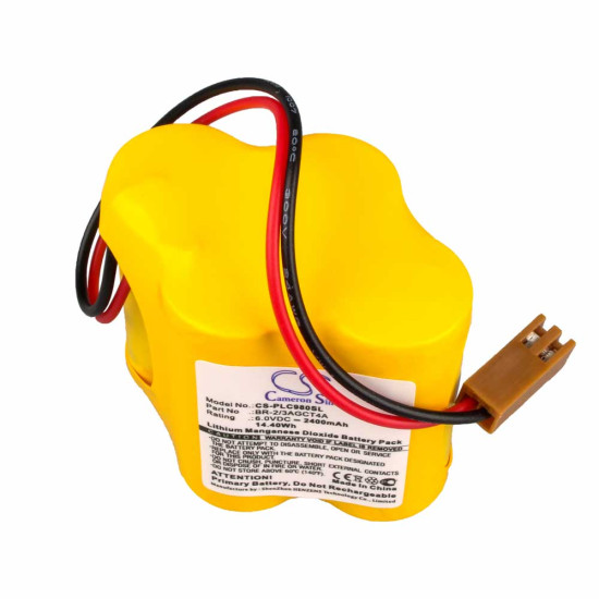 Cameron Sino CS-PLC980SL 6V 2400mAh Li-MnO2 litijumska baterija A98L-0031-0025 za Fanuc 18-T seriju PLC