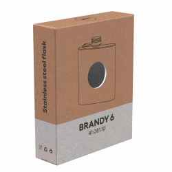 Brandy 41.081.10 6 pljoska 170ml crna