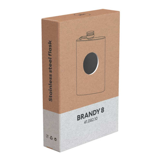 Brandy 41.082.10 8 pljoska 230ml crna