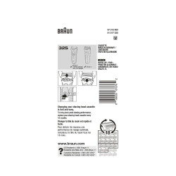 Braun 32S/32B (Series 3) kaseta