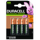 Duracell AA 1/4 1.2V 2500mAh Stay Charged Ni-MH punjiva baterija