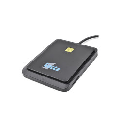 Kettz CR-K1000B USB Type C čitač pametnih i SIM kartica (ID smart card/SIM card reader)
