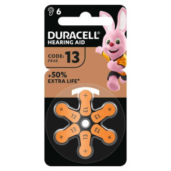 Duracell 13/PR48 1.45V 1/6 baterija za slušni aparat