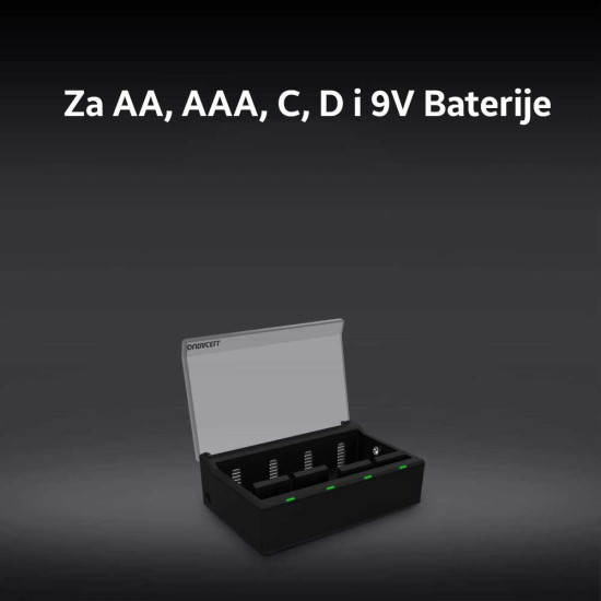 Duracell CEF22 univerzalni punjač Ni-Cd/Ni-MH baterija