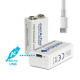 EverActive EVHR22-550 9V (7.4V) 550mAh Li-ion punjiva baterija