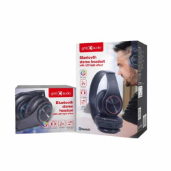 Gembird BHP-LED-01 Bluetooth V5.0 slusalice sa mikrofonom, LED-effect, Li-ion 200mAh, 32ohm, 3.5mm