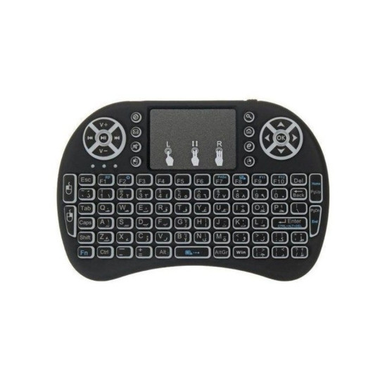 Gembird GMB-I8 2.4GHz Wireless gaming Mini keyboard backlight and TOUCH