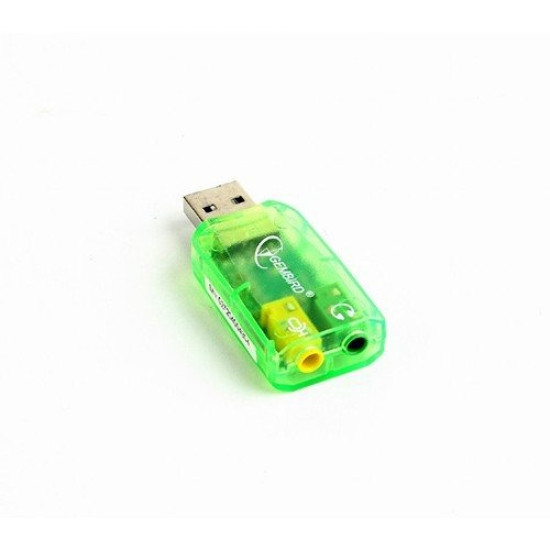 Gembird SC-USB-01 USB 5.1 3D zvučna karta, zamenjuje audio kontroler u računaru