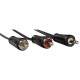 Hama 122296 Audio kabel 3.5mm (muški) na 2x činč (muški) 3m