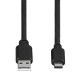 Hama 135722 USB Kabl USB-A muški na USB-C muški, 2.0, 1m