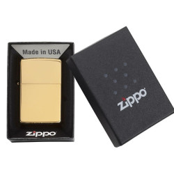 Zippo 254B High Polish Brass Brass without Solid Brass upaljač
