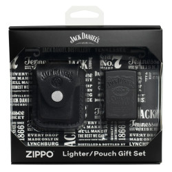 Zippo 48460 Gift Set Jack Daniels upaljaa + torbica
