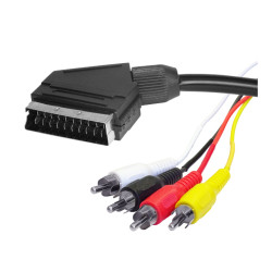 Kabel V57M Skart utikač-4xČinč utikač 1,5m