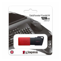 Kingston DTXM/128GB DataTraveler Exodia M USB 3.2 Gen.1 Flash Driv