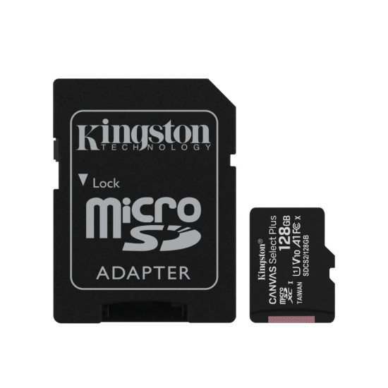 Kingston SDCS2/128GBSP 128GB MicroSD Canvas Go Plus 100MB/s sa adapterom memorijska kartica