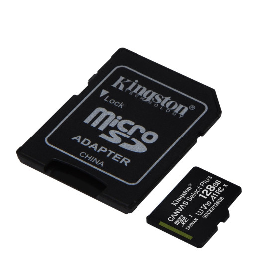 Kingston SDCS2/128GBSP 128GB MicroSD Canvas Go Plus 100MB/s sa adapterom memorijska kartica