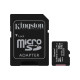 Kingston SDCS2/32GB MicroSD 32GB, Canvas Select Plus, Class 10 UHS-I U1 V10 A1, Read up to 100MB/s, w/SD adapter