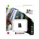 Kingston SDCS2/64GBSP MicroSD 64GB bez adaptera memorijska kartica