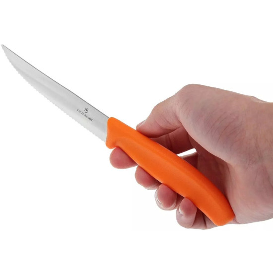 Victorinox 6.7936.12L9B 2/1 Steak&Pizza 12cm narandžasti nož