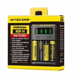 NiteCore NEW i4 Intellicharger punjač Li-ion/IMR/LiFePO4/Ni-Cd/Ni-MH baterija