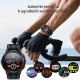 Oukitel BT10 Smart Watch Sport Rugged Crno sivi
