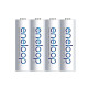 Panasonic eneloop AA 1/4 1.2V 2000mAh Ni-MH punjiva baterija