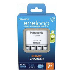Panasonic eneloop K-KJ17MCD40E BQ-CC17 + 4 AA 2000mAh (7h) punjač baterija