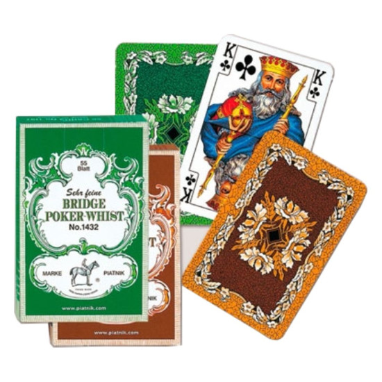 Piatnik karte 1/1-BRIDGE,POKER 1432