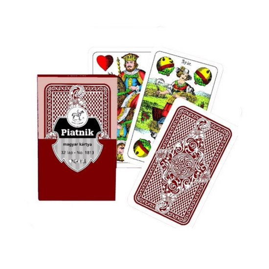 Piatnik karte 1812/1813 Nove Mađarice plave/crvene